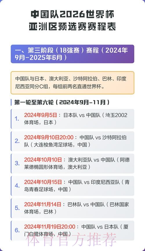 2026世界杯直播中国时间完整安排官网入口